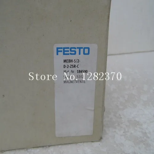 Новый оригинальный аутентичный электромагнитный клапан FESTO MEBH-5/2-D-2-ZSR-C 184500