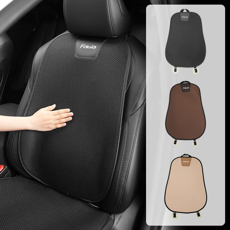 Car Seat Storage Bag Ice Thin Cushion Back Protection Cover For Skoda Octavia Rapid Kodiaq Superb Derivative Karoq Fabia Ka
