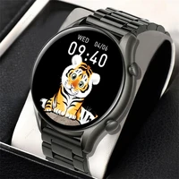 2022 smart watch men 1 36%e2%80%98%e2%80%99 color screen full touch hd custom dial watches smart clock ladies bluetooth for android iosbox gift