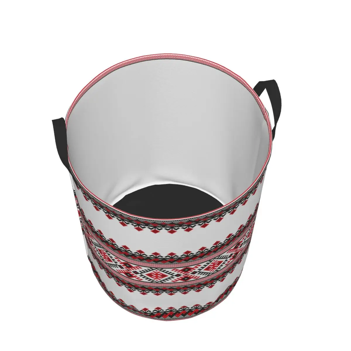 Украинская вышитая корзина для белья Vyshyvanka складная богемная Геометрическая