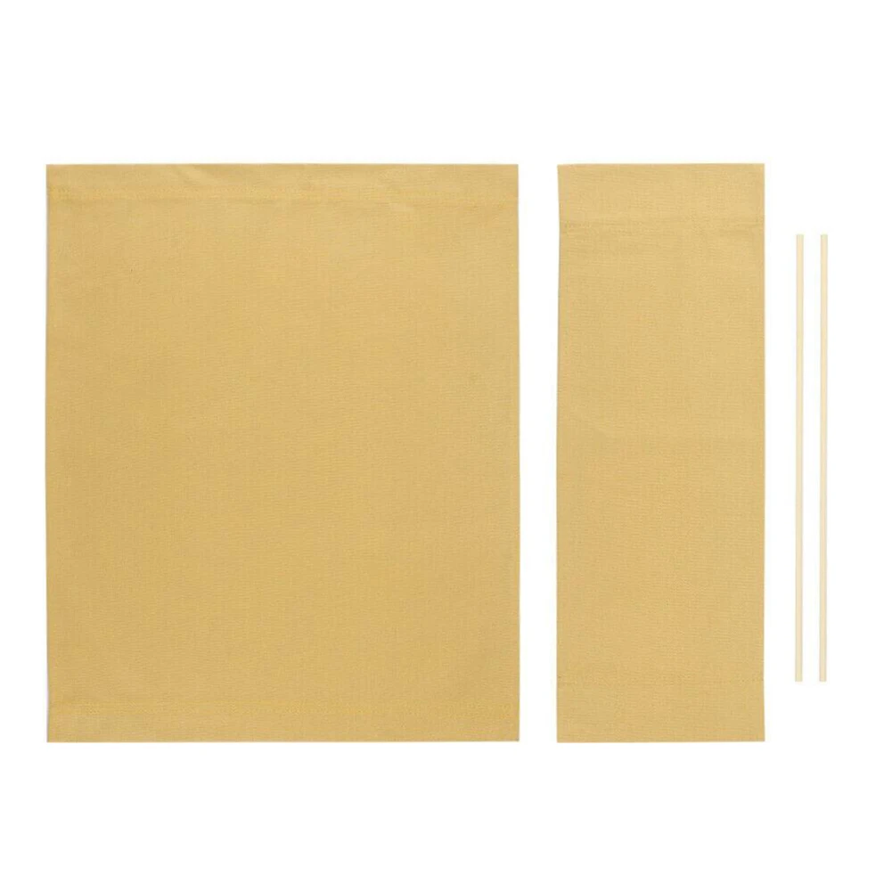 

2Pcs Washable Chair Seat Covers Kit Polyester Cloth Director Chair Seat Replacement Canvas Cover Furniture Tool