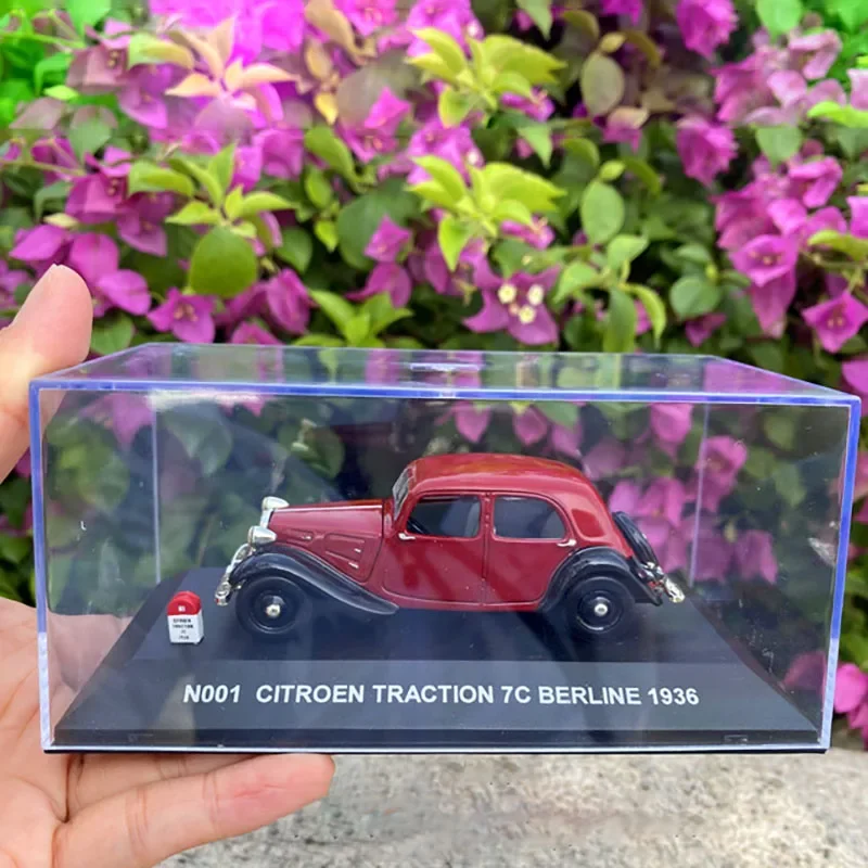 Литой под давлением сплав масштаб 1:43 1936 CITROEN TRACTION 7C Berline копия модели автомобиля