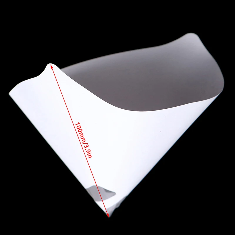 

50Pcs 3D Printer Paper Filter Paper Funnels LCD Photocuring Consumables UV Resin Accessories