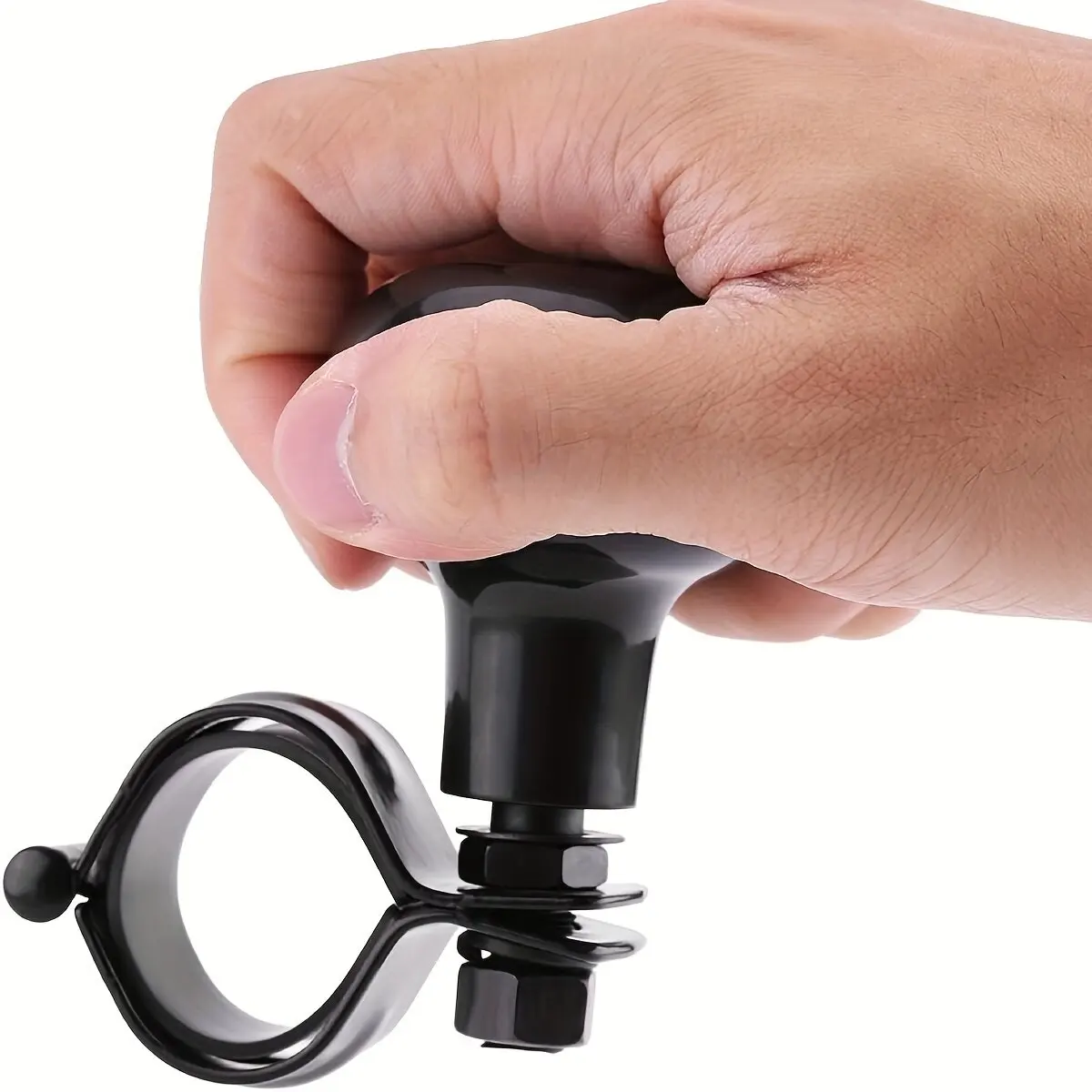 Универсальный противоскользящий чехол на руль для автомобилей вращающаяся