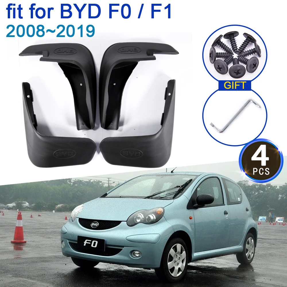 Автомобильный брызговик для BYD F0 F1 2008 ~ 2019 аксессуары стайлинга новое обновление