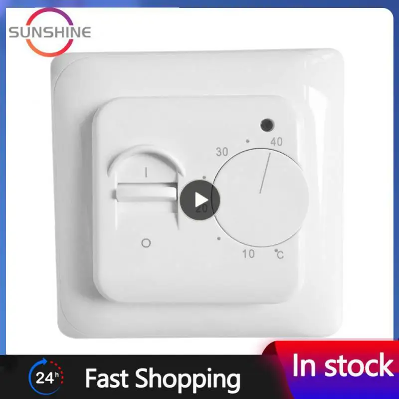 

Electric Underfloor Temperature Controller Mechanical Rtc.70 Floor Cable With Floor Sensor Heating Thermostat 16a 230v