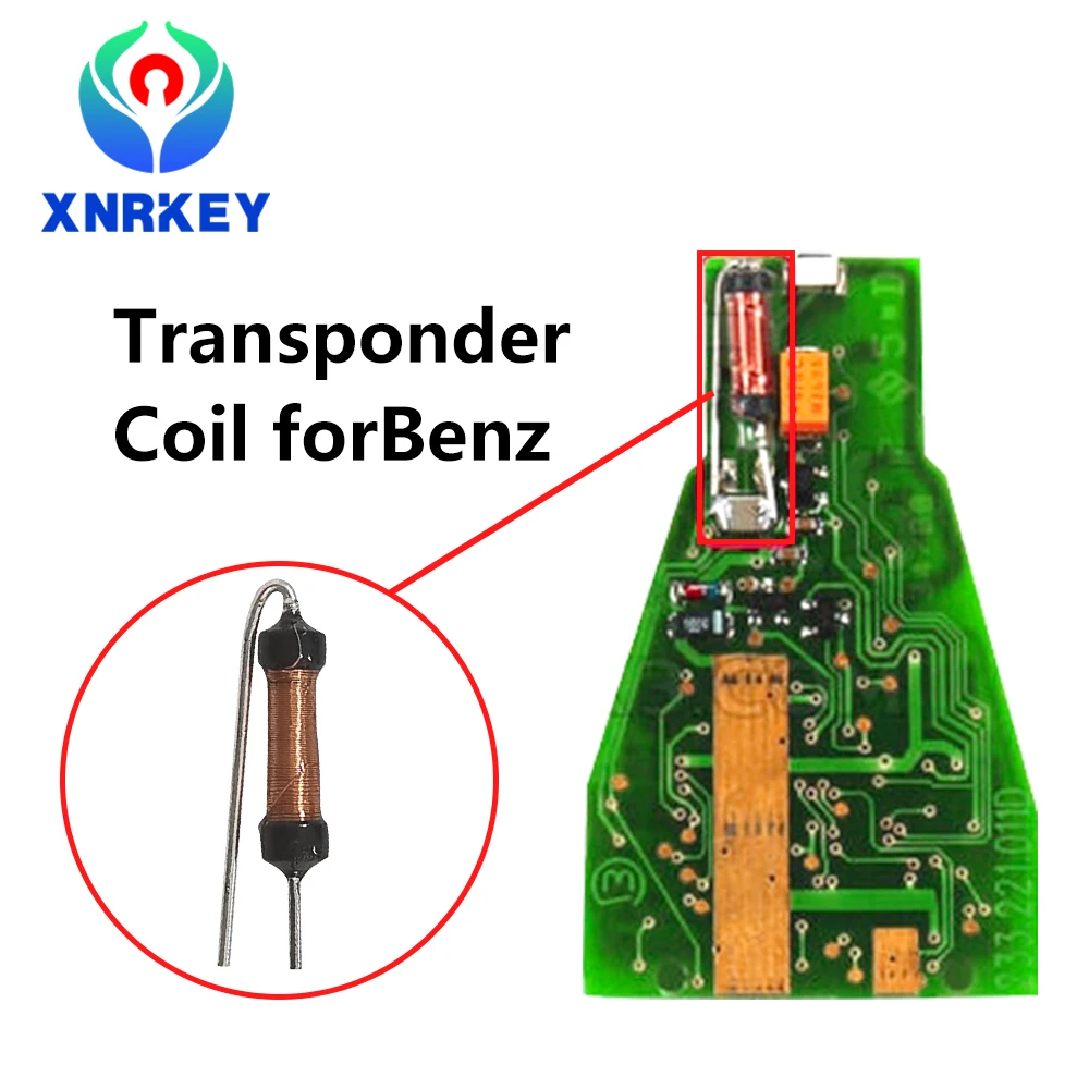 

XNRKEY 10 шт. Автомобильный ключ зарядка ремонт трансформатор индуктивность катушка для смарт-карты Benz дистанционный ключ