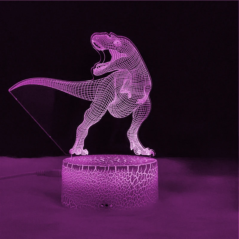 Ночник в виде динозавра Nighdn светодиодный ночник украшение для детской комнаты