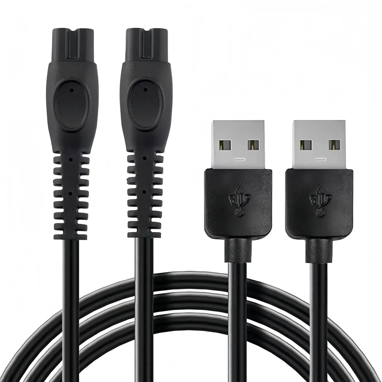 2 шт. зарядный USB-кабель 5 В для новейшей версии Philips Norelco 2400 X3001/90 X3052/91 QP2834/70 QP2724/90