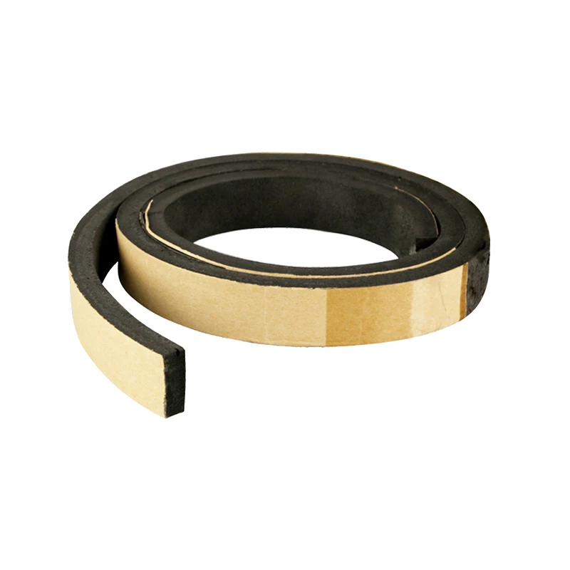 

10MEPDM Sponge Sealing Strip Self-Adhesive Foam Rubber Tape Soundproof Seal Strip For Electric Box Cabinet Door And Window