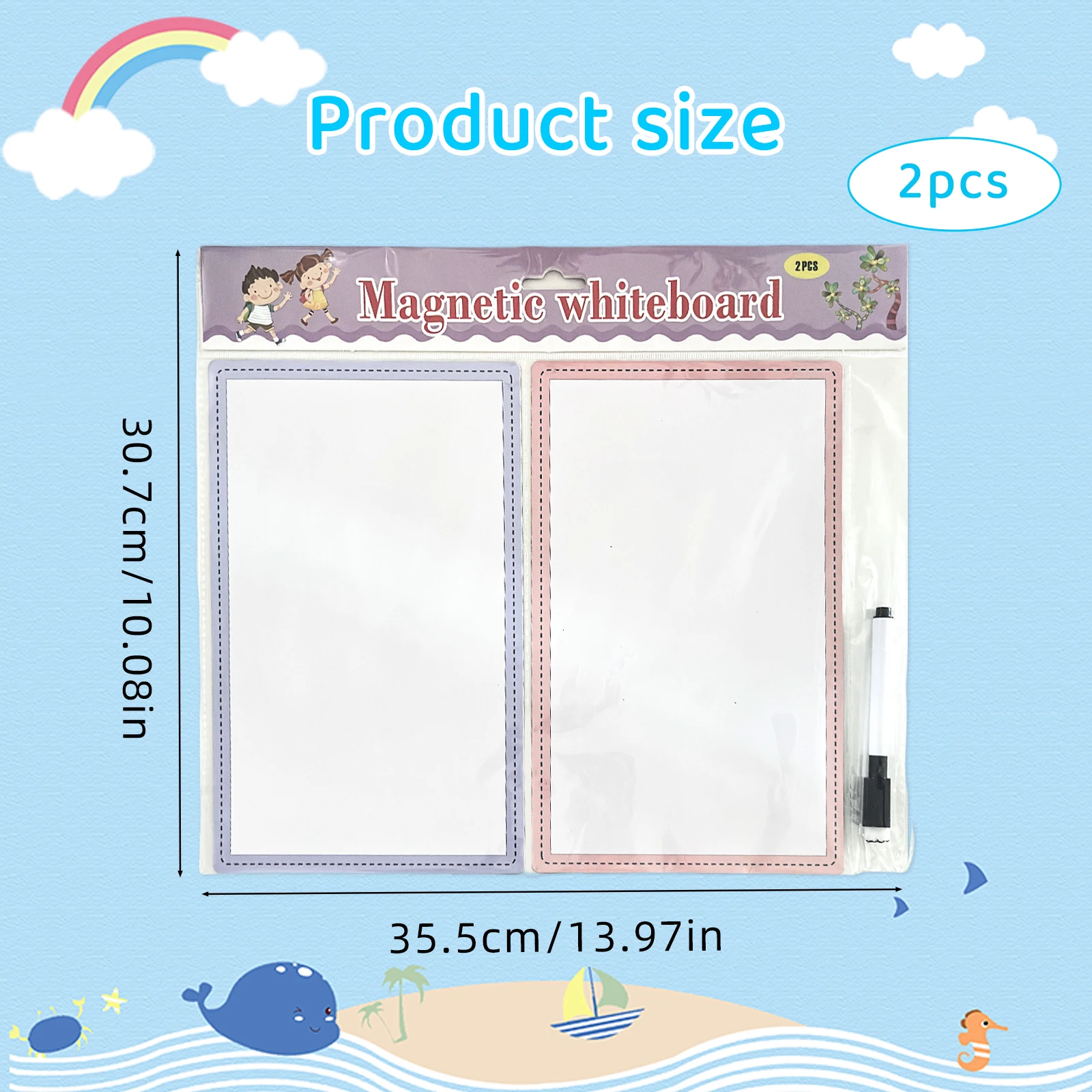 Детская Магнитная Доска Для Холодильника Со Стираемым Граффити Магнитный