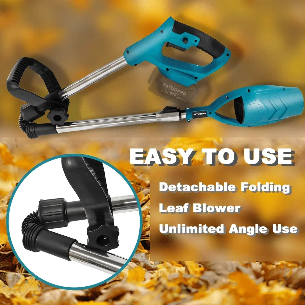 Беспроводная воздуходувка для листьев