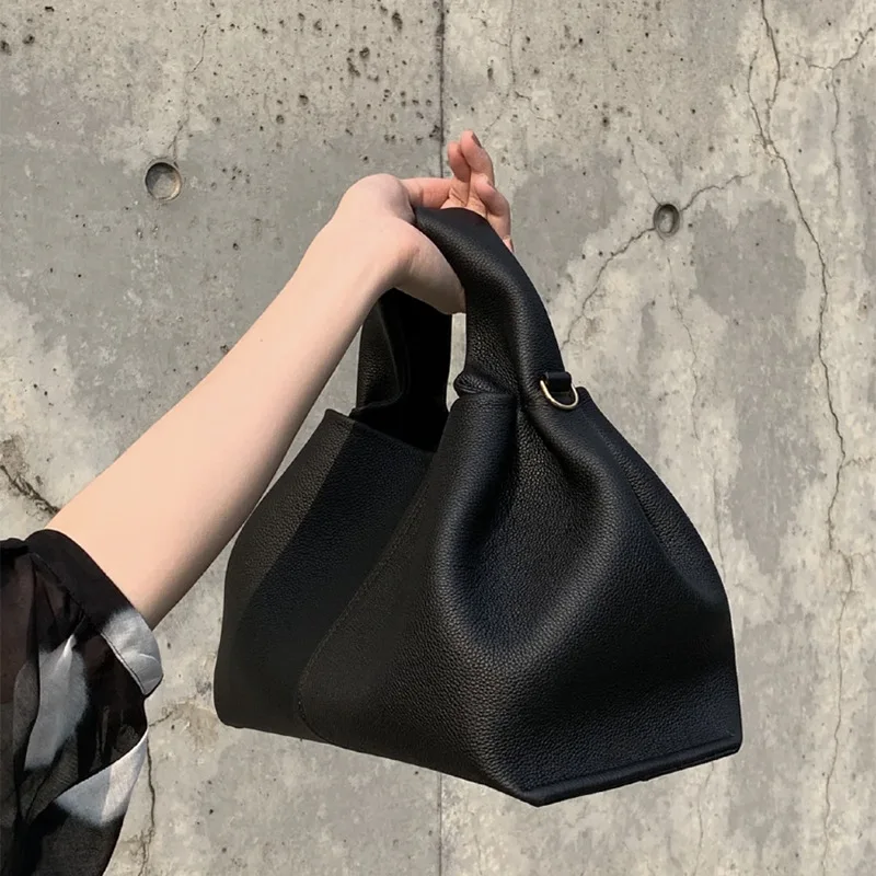 

FUNMARDI Fashion Brand Women Handbag 2023 Bucket Solid Female Crossbody Bag High Quality PU Leather Shoulder Bags WLHB2706