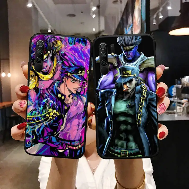 

Jotaro Kujo Jojo's Bizarre Adventure Phone Case For Xiaomi Mi Redmi Note 7 8 9 pro 8T 9T 9S 9A 10 Lite pro
