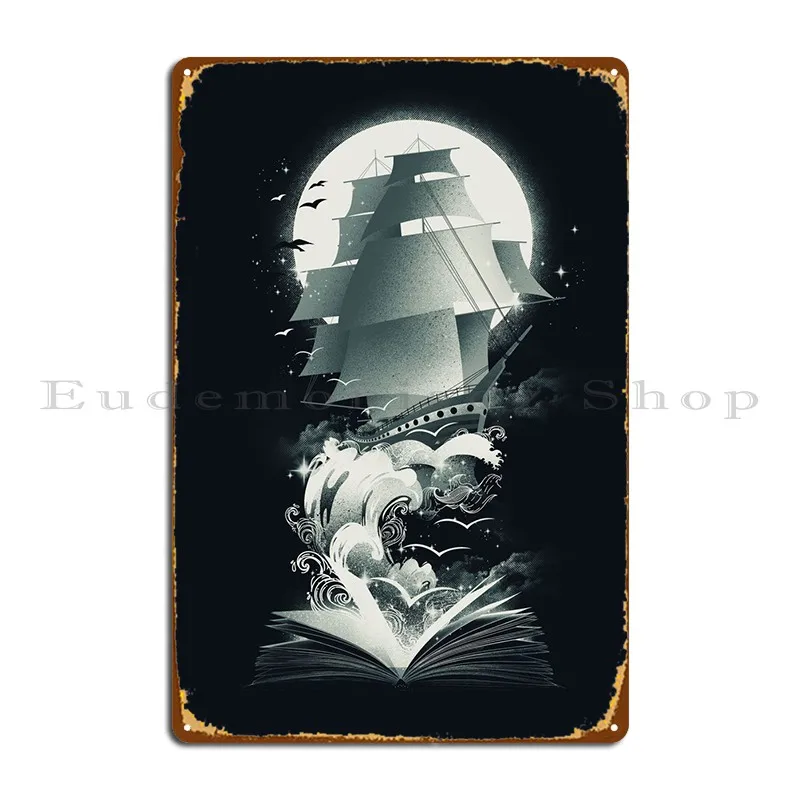 

Альбом приключений, металлический плакат, украшение для гаража, настенный дизайнерский Плакат на заказ