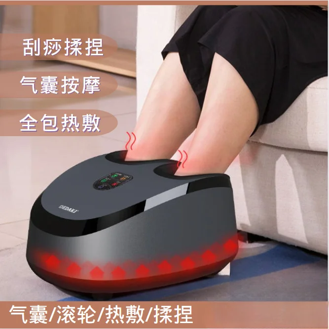 

Fully automatic foot therapy, foot massager, acupoint kneading, massage, and hot compress