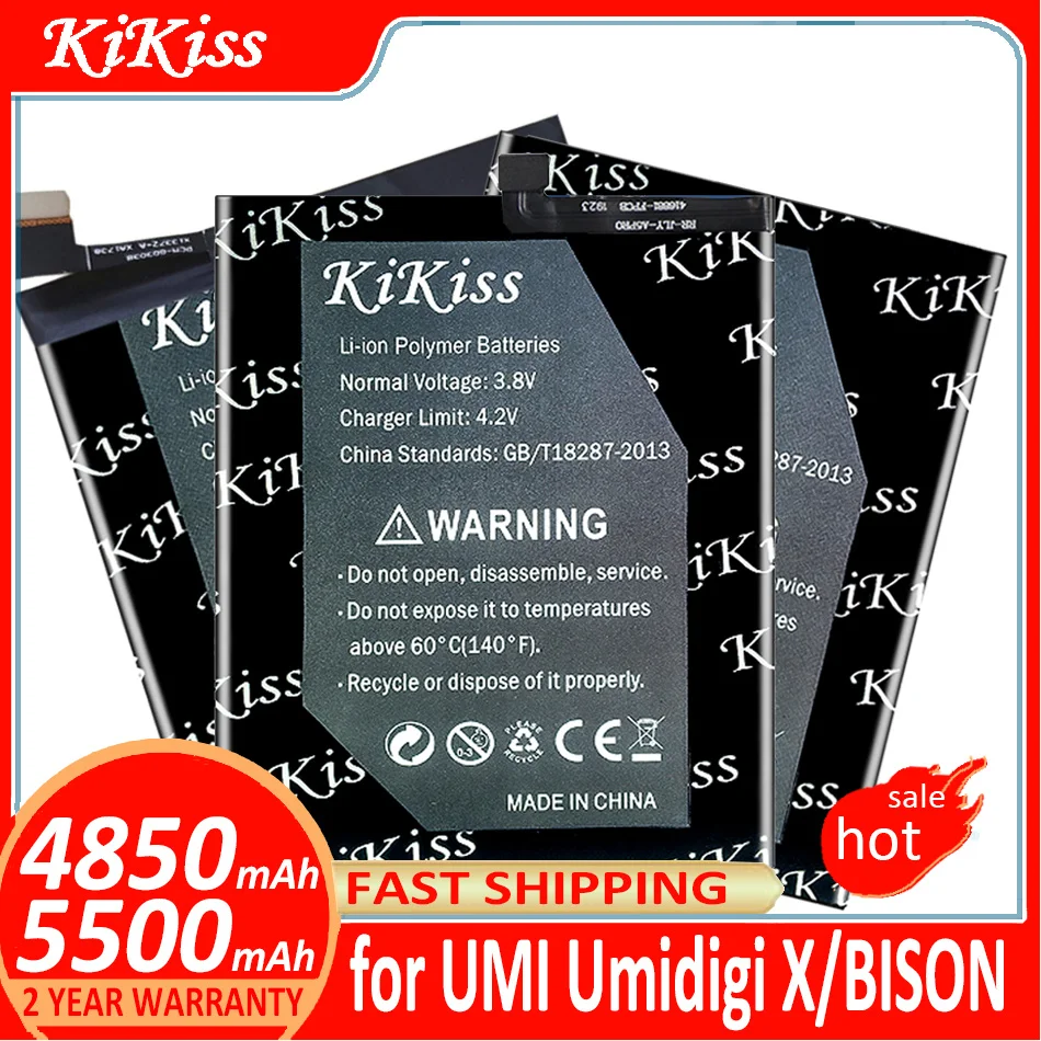 

Аккумулятор KiKiss для UMI Umidigi X/BISON Battery Batterij + Track NO