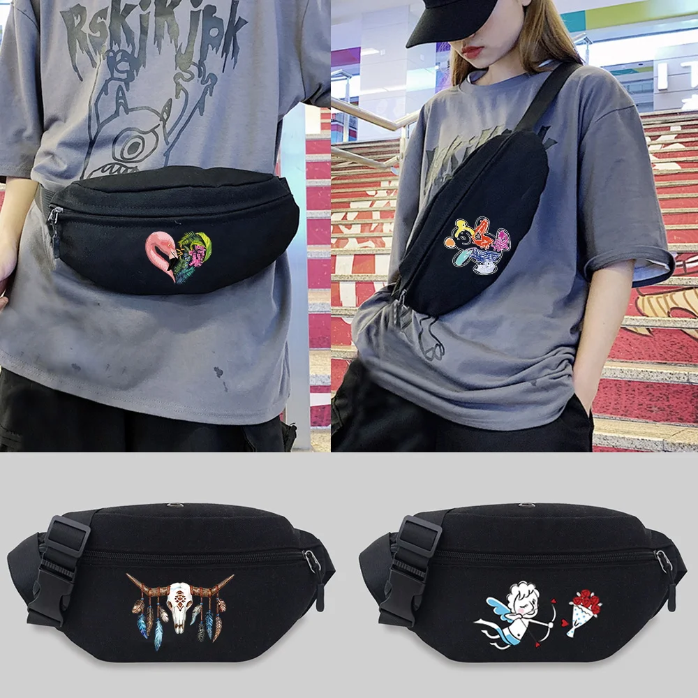 

New fashion fanny pack men and women travel single shoulder messenger mobile phone bag outdoor travel easy to carry Waist Bag