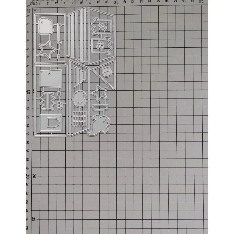 2023 новые металлические Вырубные штампы Призрачный дом сделай сам для