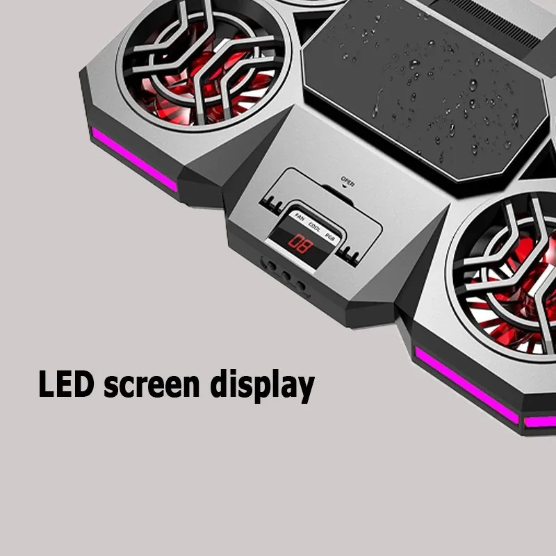 Подставка для охлаждения ноутбука 21 дюйм полупроводниковый четырехъядерный