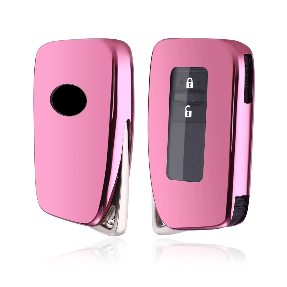 

TPU Car Key Case Cover Fob Shell for Lexus NX IS RX ES GX LX LS UX GS 200 260 300 350 NX200 NX300 RX350 ES300