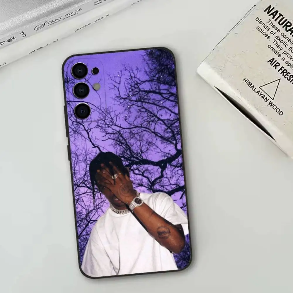 Фото Чехол для телефона T-T-travis S-Scott-Rapper-Music для Samsung S25, S24, S21, S22, S23, S30, Ultra, S20, Plus, Fe, Lite, Note, 10, черный №4