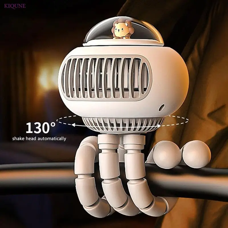 

Мини-кондиционер для коляски, 3600 мАч, 130 °, 4 режима