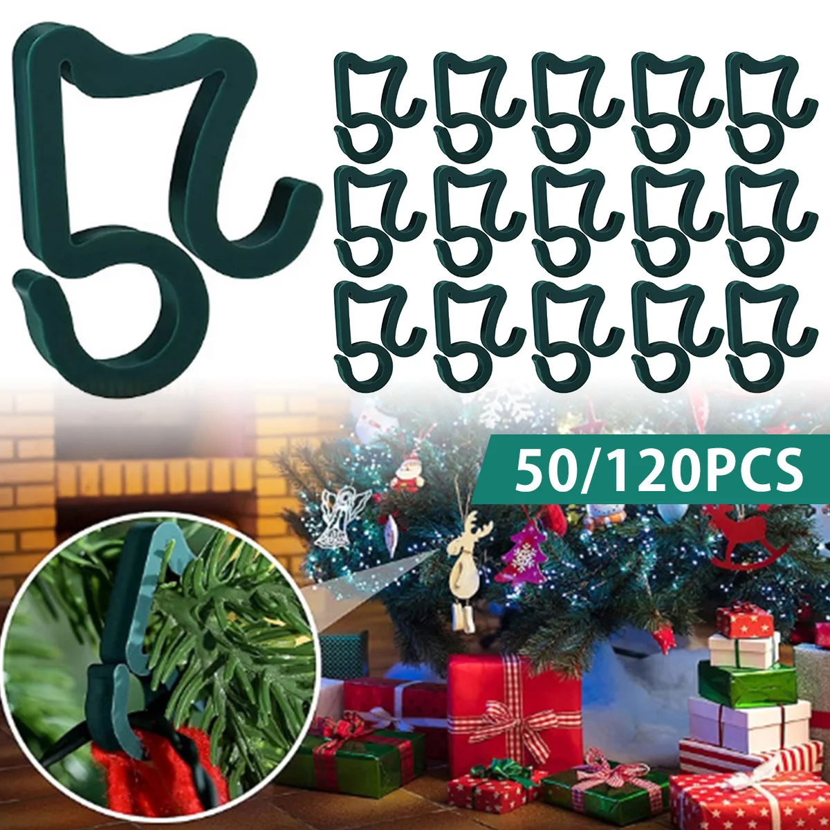 

50 шт./120 шт., настенные крючки для украшения вечерние да