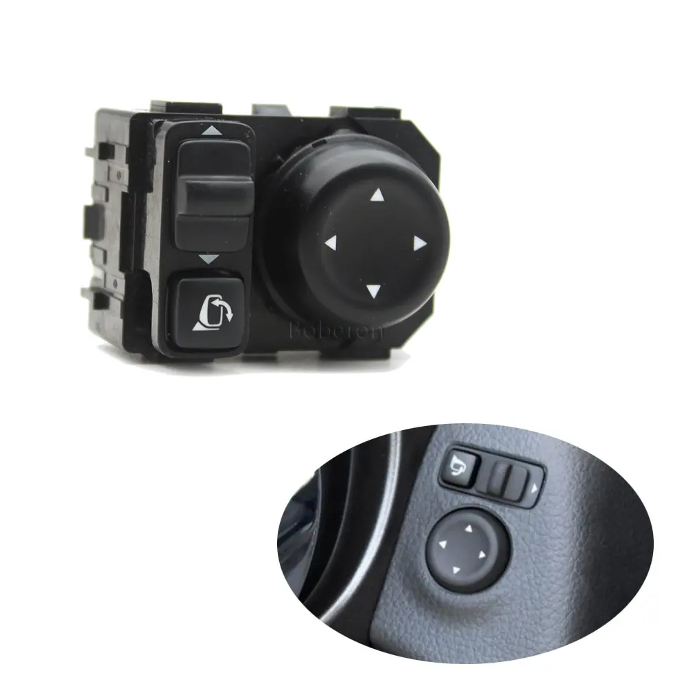 

Аксессуары Автомобильный складной переключатель для зеркала заднего вида Складная регулировка для Nissan Qashqai X-Trail Sylphy TIIDA TEANA LIVINA 2013-2018