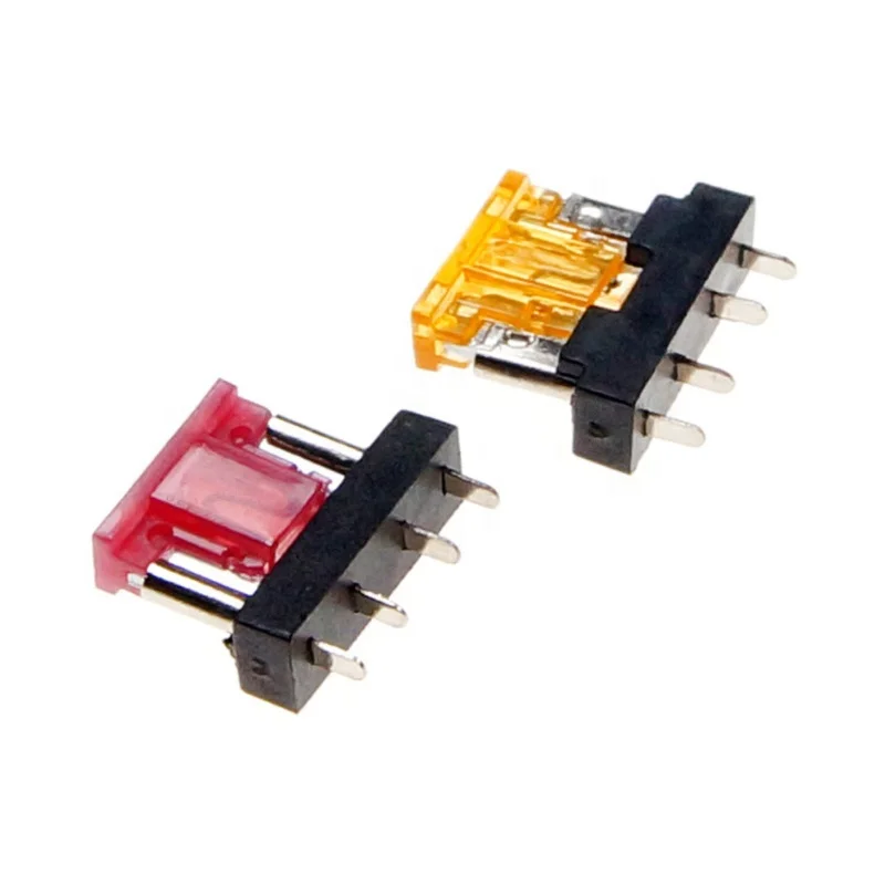 

60V DC 30A PCB Mini Medium Holder Universal Car Automobile Blade Fuse Holder