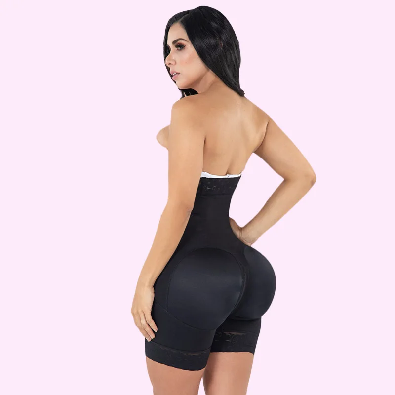 Shapewear Waist and Thigh Shaping Bodysuit for Women, Tummy Control Underwear with Butt Lifting Effect Fajas Reductoras Y Modela
