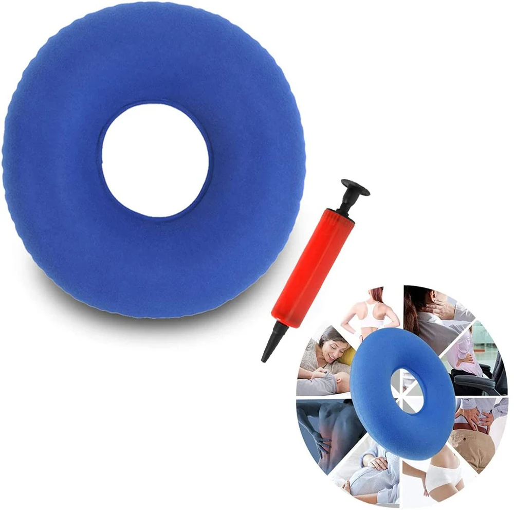 Hardness Adjustable Donut Pillow Hemorrhoid Seat Cushion Tailbone Coccyx Orthopedic Medical Seat Prostate Chair for Memory Foam