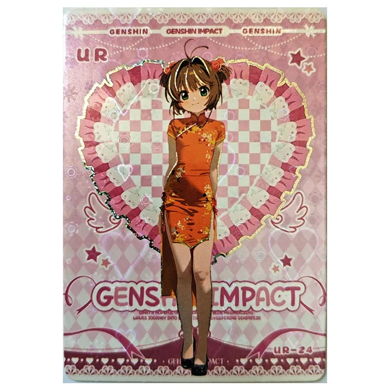 Аниме История Богини Редкая UR Преломление Игра Коллекционная Карта Nahida Nilou Shenhe