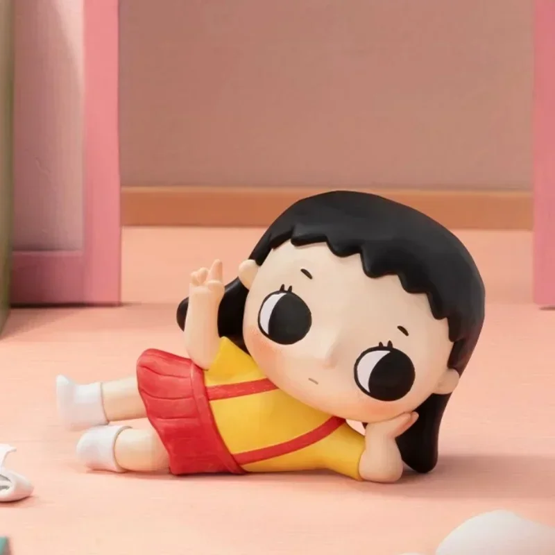 Фото POP MART Серия Nyota Chibi Maruko Chan: Оригинальная коллекционная фигурка-сюрприз в закрытой коробке (Blind Box) №1