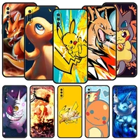classic anime pokemon cute for samsung galaxy a12 a32 a50 a70 a20e a20s a10 a10s a22 a30 a40 a52s a72 5g a02s cover phone case