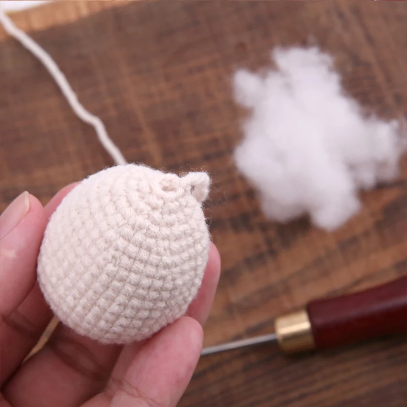 Фото Пряжа Вязание крючком Мягкие игрушки Набор инструментов Diy Ручная работа Вязание Pulsh Куклы Инструмент Хлопок Набор для набивки Ремесло Fiiling Ручная работа №5