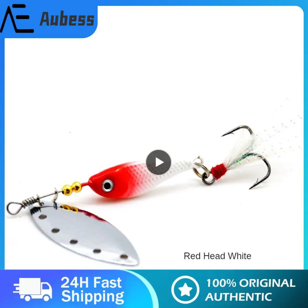 

360° Rotating Sequins Bait High Rate Of Medium Fish Metal Bait Seductive Realistic Effect Artificial Bait Fishing Supplies