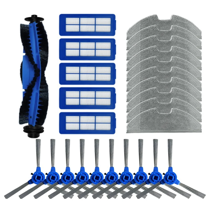 

For Eufy Robovac G10 G30 Replacement Parts Hepa Filter Mop Cloths Main Side Brush Robotic Vacuum Cleaner Kit