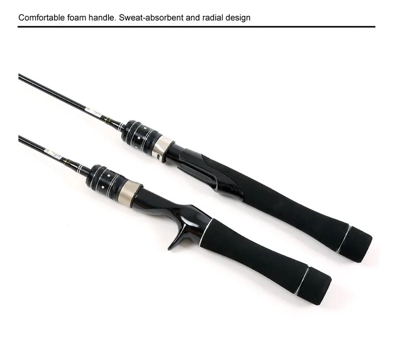 Ultra Light Spinning Fishing Rod Test 0.8-5g Carbon Fiber 1.8mCarp Casting Fishing Pole Portable Stream Baitcasting Fishing Rods