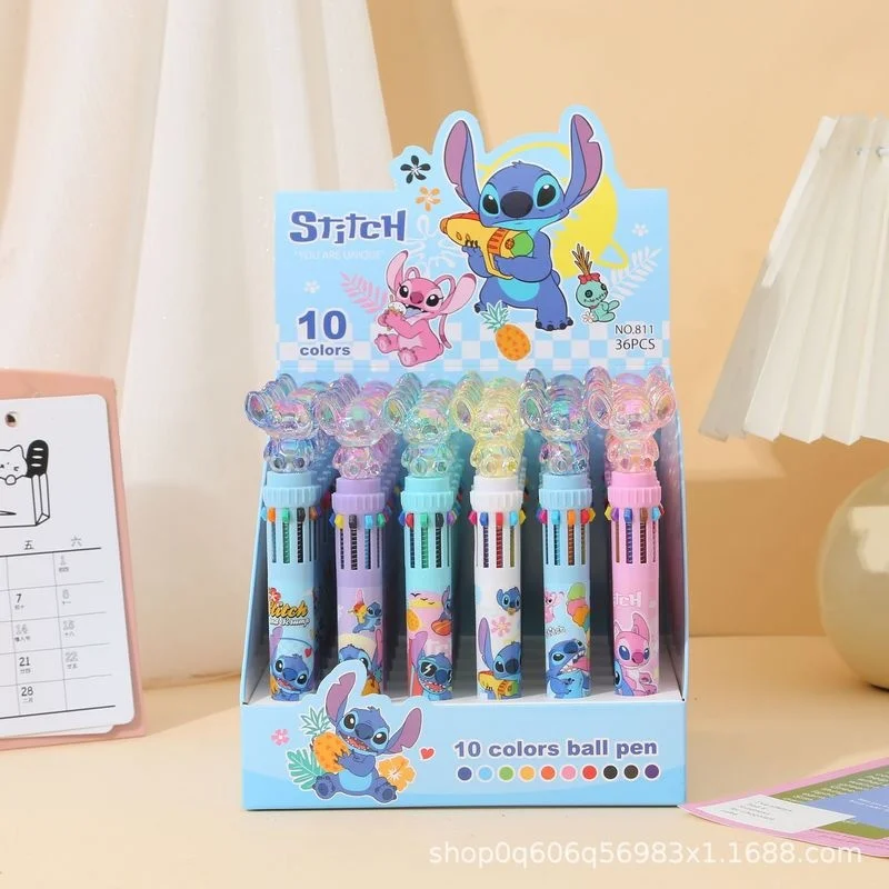 

Шариковые ручки Disney Stitch, 10 цветов