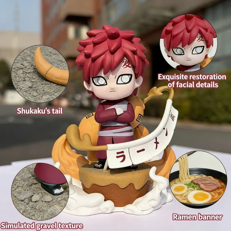 Фото Горячая новинка: Официальная серия аниме-фигурок Ichiraku Ramen из Наруто: Шиппуден в закрытой упаковке — модный коллекционный декор для рабочего стола, игрушка-подарок для детей №3