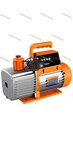 Вакуумный насос Elitech V7/9/12 CFM 2-ступенчатый интеллектуальный роторно-лопастной