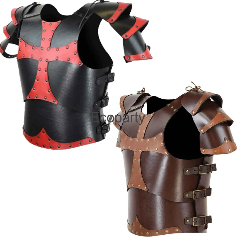 

Новинка средневековый крестовый Рыцари темплар Косплей Грудь Плечи Броня стимпанк римские гладиаторы искусственная нагрудная накладка Larp костюм