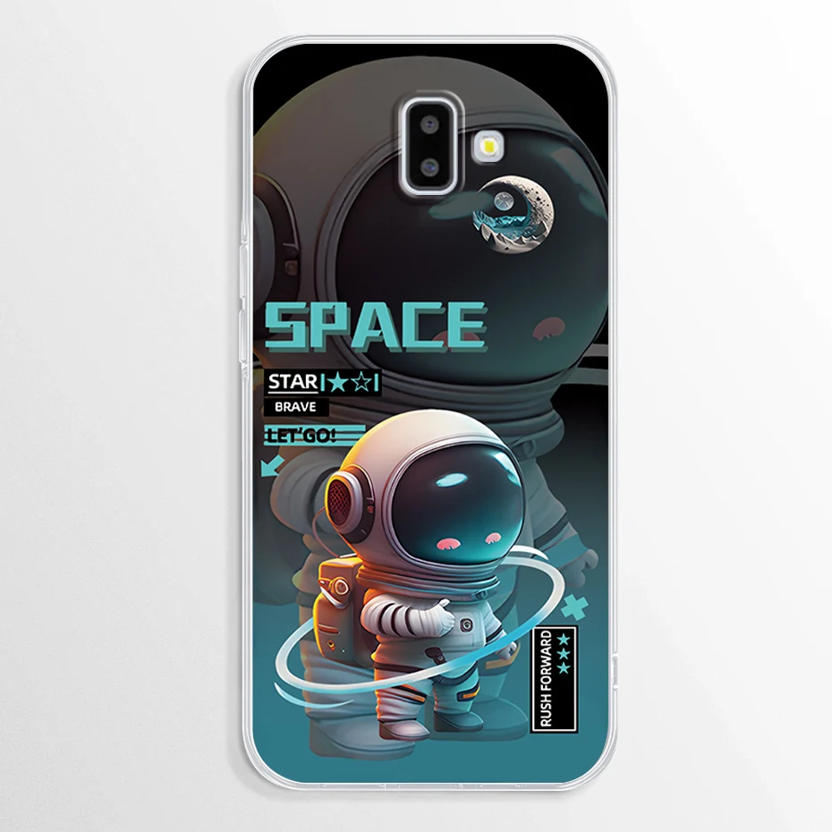 Чехол для Samsung Galaxy J6 Plus чехол 2018 J 6 J6Plus + J610F J600F мраморный Мягкий Силиконовый ТПУ