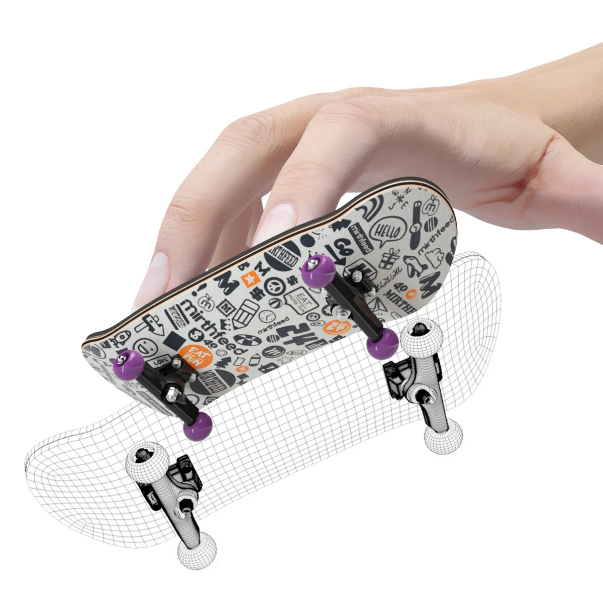 Игрушка-головоломка профессиональный мини-скейтборд на палец гриф хобби новинка