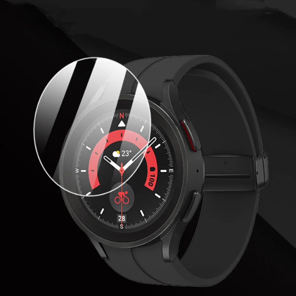 

9 шт. Защитная пленка для экрана для Samsung Galaxy Watch 5 pro 45 мм закаленное стекло для Galaxy Watch 5 44 мм 40 мм прозрачная защитная пленка