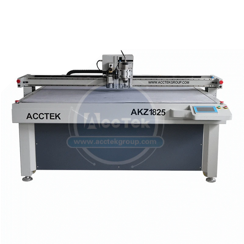 

Hot Sale AccTek Oscillating Cutting Machine CNC Knife Cutter Leather Cutting With High Precision 1800*2500