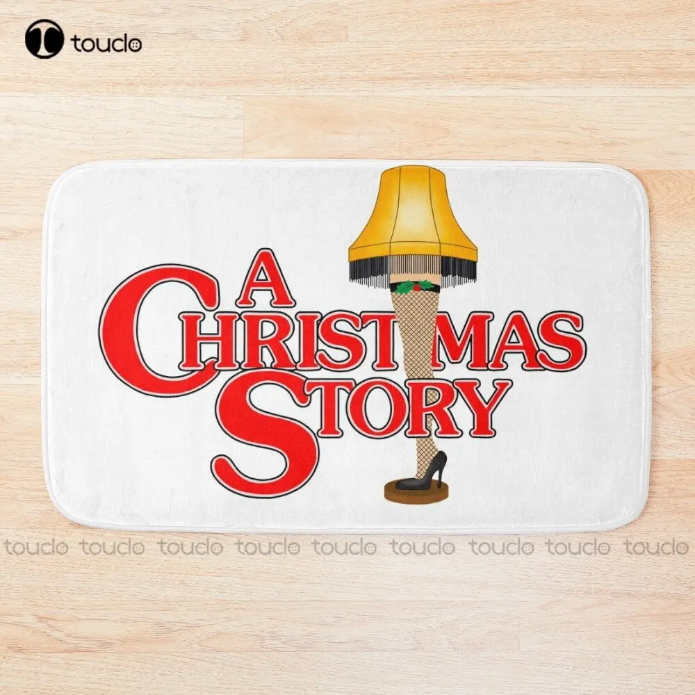 

A Christmas Story, Leg Lamp Bath Mat Non Slip Bath Carpet Soft Bath Rugs