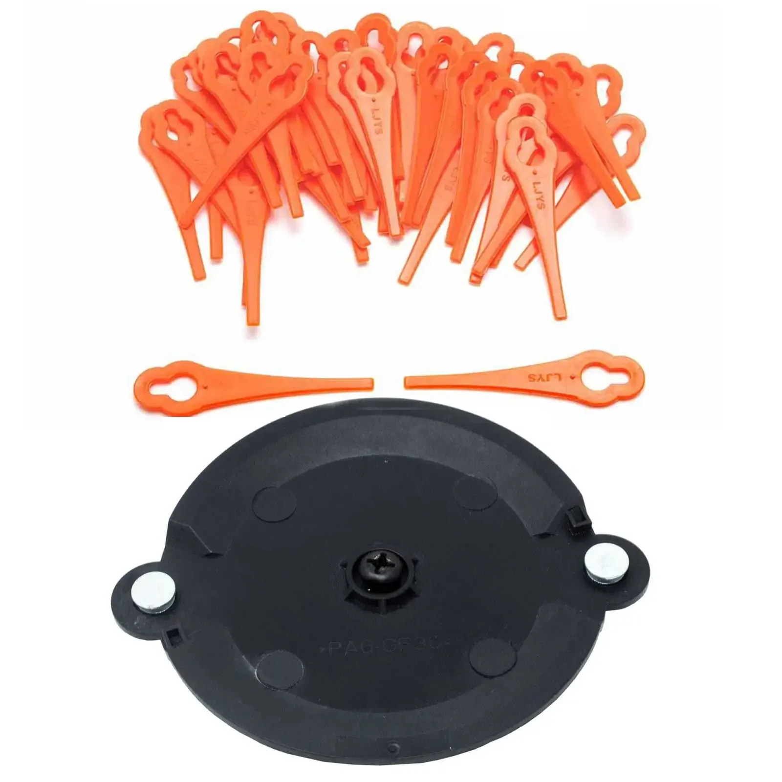 Для Parkside PRTA 20-LiA1 LIDL IAN лезвие газонокосилки режущий диск подходит 91099406 Черный