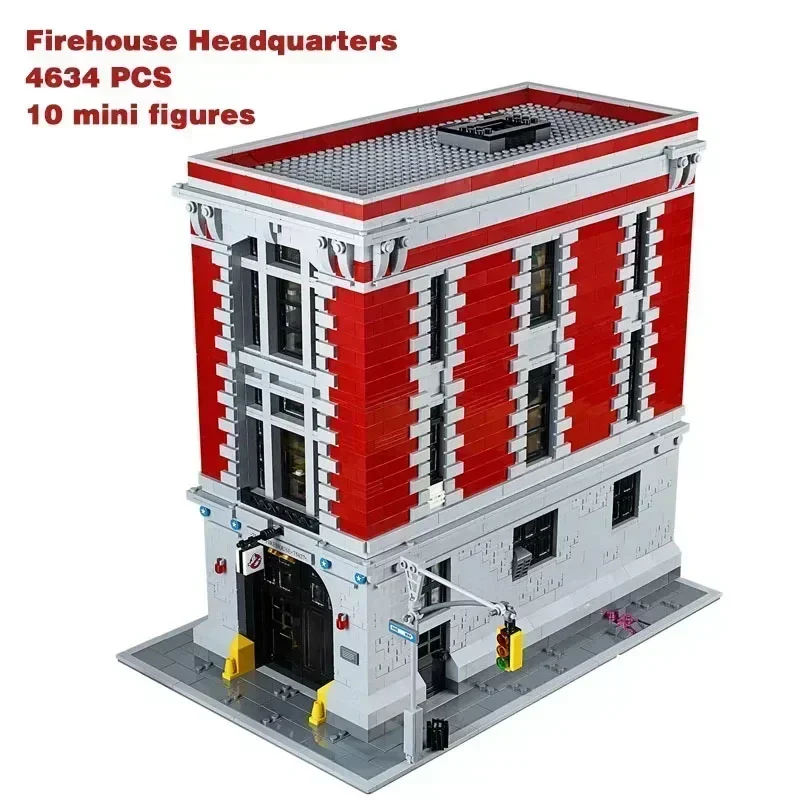 4634 шт. Охотники за привидениями Firehouse 16001 83001 штабные строительные блоки набор